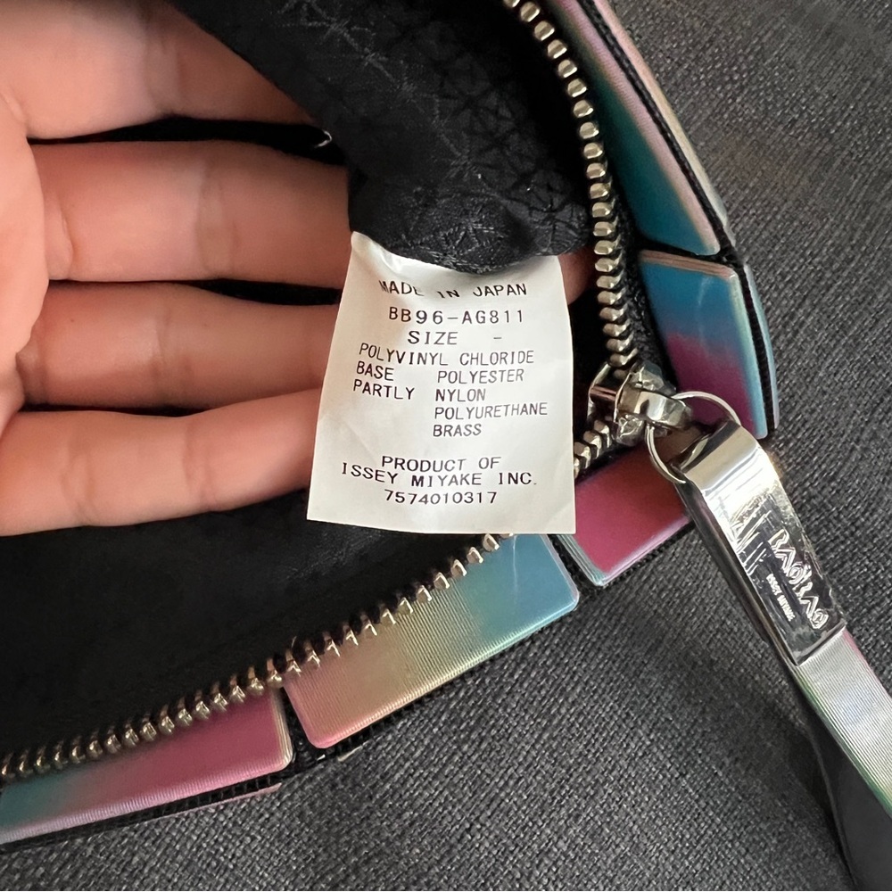 ISSEY MIYAKE Bao Bao Rainbow Clutch Bag RARE - Picture 5 of 8